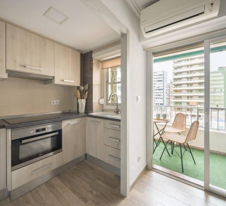 Chic Vacational Apartment In Cullera, Valencia Exterior foto